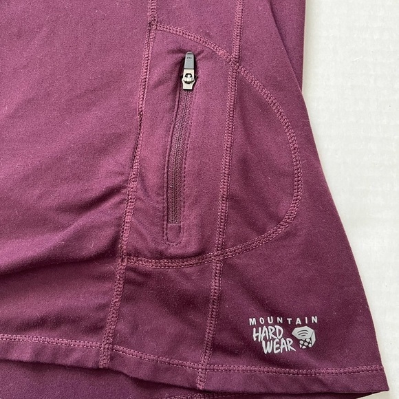 Mountain Hardwear Zippity Half Zip Purple - Picture 8 of 10
